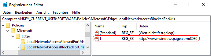 LocalNetworkAccessBlockedForUrls