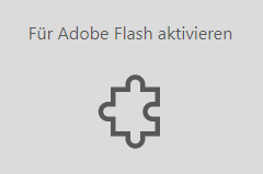 F&uuml;r Adobe Flash aktivieren