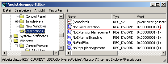 NoCrashDetection