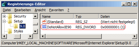 DoNotAllowIE90