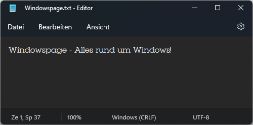 Editor