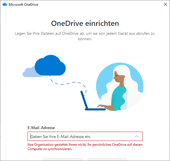 OneDrive einrichten