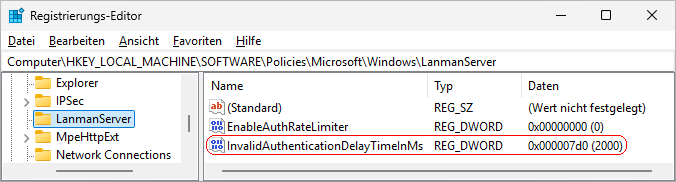 InvalidAuthenticationDelayTimeInMs