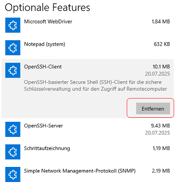 OpenSSH-Client