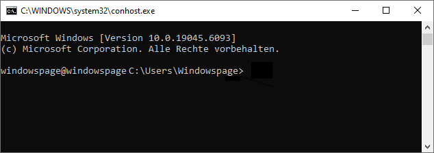 ssh windowspage@localhost