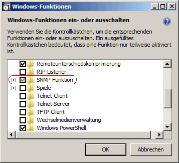 Windows-Funktionen