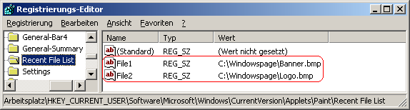 Recent File List