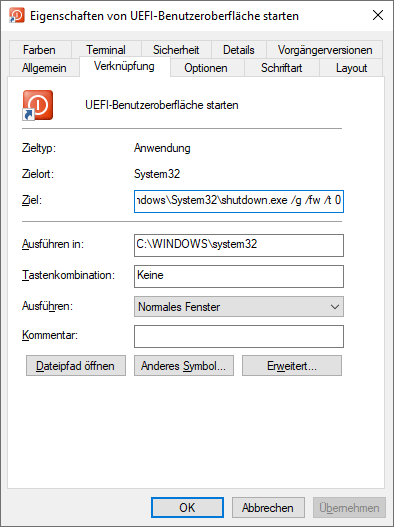 Verkn&uuml;pfungseigenschaften