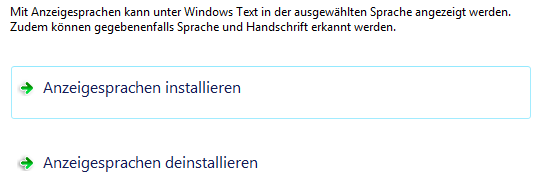 Sprachpaketinstaller
