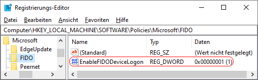EnableFIDODeviceLogon
