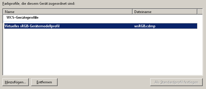 Farbverwaltung