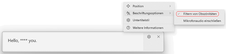 Filtern von Obsz&ouml;nit&auml;ten