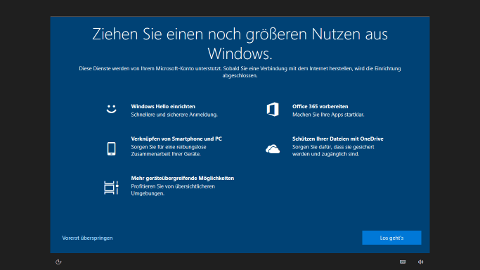 Ziehen Sie einen noch gr&ouml;&szlig;eren Nutzen aus Windows.