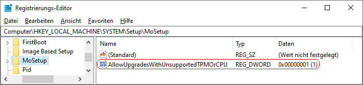 AllowUpgradesWithUnsupportedTPMOrCPU