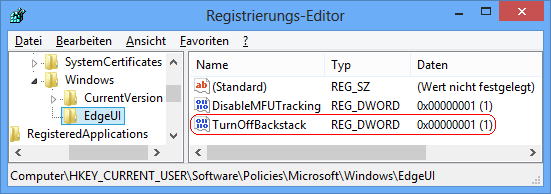 TurnOffBackstack